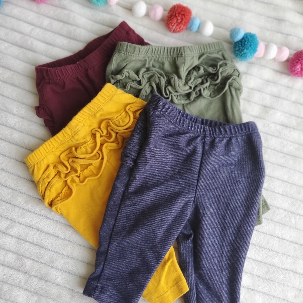 3 month pants. 4 pk.